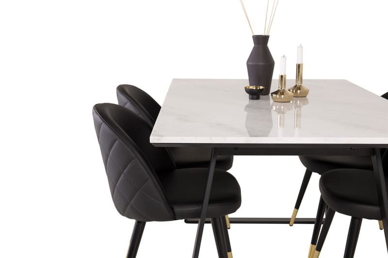 Admira Matgrupp med 4 Valera Matstol - Möbler - Bord & matgrupp - Matgrupp