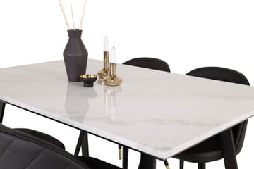 Admira Matgrupp med 4 Valera Matstol - Möbler - Bord & matgrupp - Matgrupp