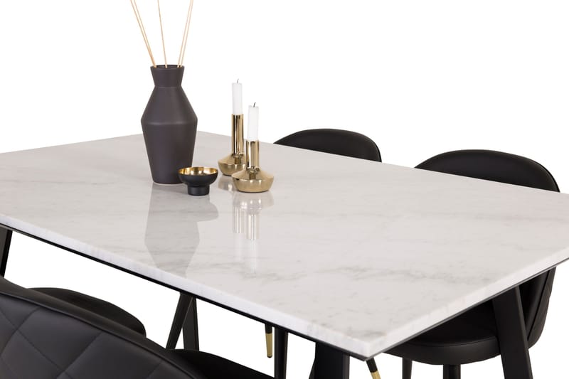 Admira Matgrupp med 4 Valera Matstol - Möbler - Bord & matgrupp - Matgrupp