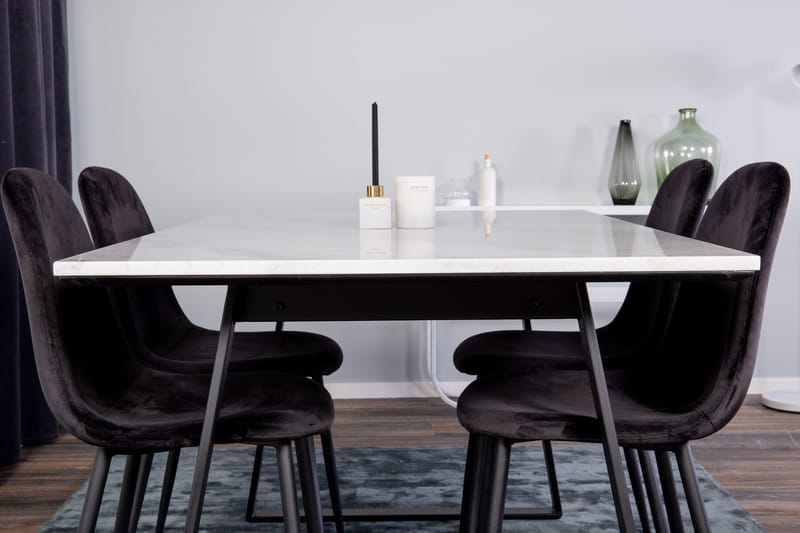 Admira Matgrupp med 4 Pontus Köksstol - Möbler - Bord & matgrupp - Matgrupp