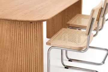 Alma Matgrupp rektangulärt 180 cm Ek med 6 Build Matstolar - Ek - Möbler - Bord & matgrupp - Matgrupp