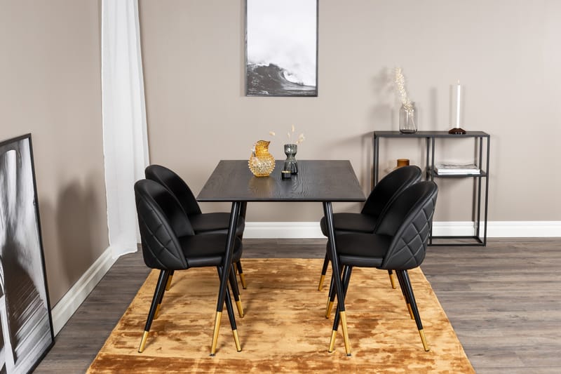 Balisa Matbord 120 cm med 4 st Valera Matstol - Möbler - Bord & matgrupp - Matgrupp