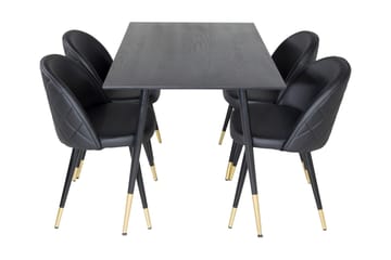 Balisa Matbord 120 cm med 4 st Valera Matstol - Möbler - Bord & matgrupp - Matgrupp