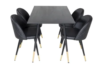 Balisa Matbord 120 cm med 4 st Valera Matstol - Möbler - Bord & matgrupp - Matgrupp