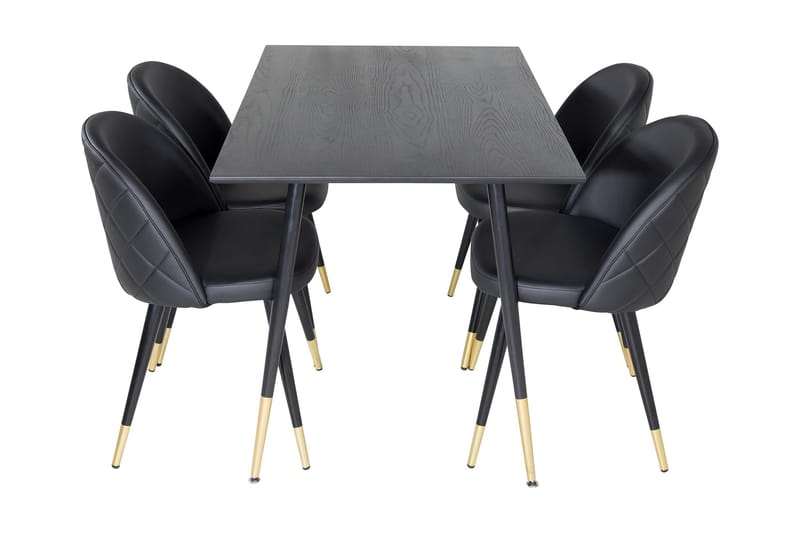 Balisa Matbord 120 cm med 4 st Valera Matstol - Möbler - Bord & matgrupp - Matgrupp