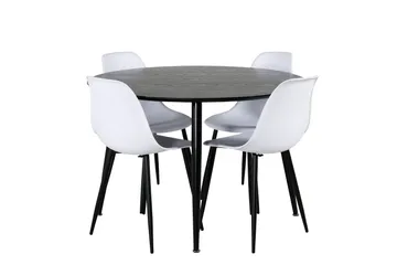 Balisa Matgrupp 115 cm Rund + 4 Ypas Matstolar - Möbler - Bord & matgrupp - Matgrupp