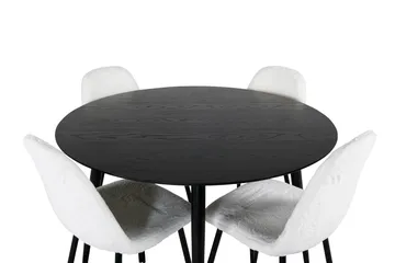 Balisa Matgrupp 115 cm Rund + 4 Ypas Matstolar - Möbler - Bord & matgrupp - Matgrupp