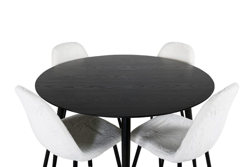 Balisa Matgrupp 115 cm Rund + 4 Ypas Matstolar - Möbler - Bord & matgrupp - Matgrupp