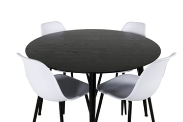 Balisa Matgrupp 115 cm Rund + 4 Ypas Matstolar - Möbler - Bord & matgrupp - Matgrupp