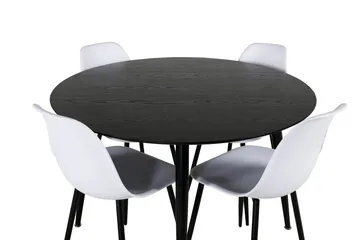 Balisa Matgrupp 115 cm Rund + 4 Ypas Matstolar - Möbler - Bord & matgrupp - Matgrupp