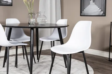 Balisa Matgrupp 115 cm Rund + 4 Ypas Matstolar - Möbler - Bord & matgrupp - Matgrupp