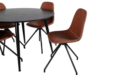 Balisa Matgrupp 115 cm Rund + 4 Ypas Matstolar - Möbler - Bord & matgrupp - Matgrupp