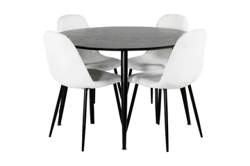 Balisa Matgrupp 115 cm Rund + 4 Ypas Matstolar - Möbler - Bord & matgrupp - Matgrupp