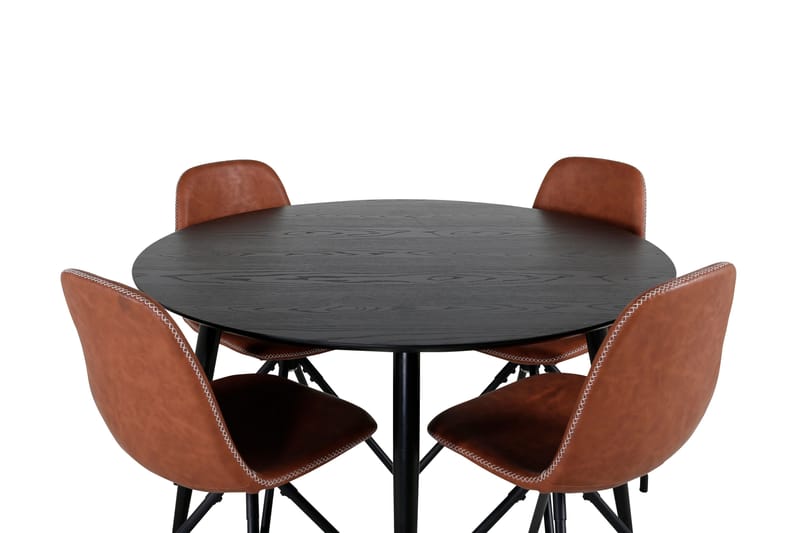 Balisa Matgrupp 115 cm Rund + 4 Ypas Matstolar - Möbler - Bord & matgrupp - Matgrupp