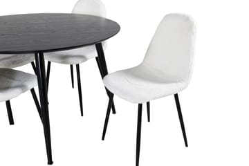 Balisa Matgrupp 115 cm Rund + 4 Ypas Matstolar - Möbler - Bord & matgrupp - Matgrupp