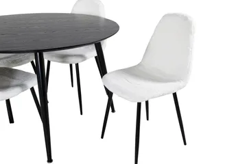 Balisa Matgrupp 115 cm Rund + 4 Ypas Matstolar - Möbler - Bord & matgrupp - Matgrupp