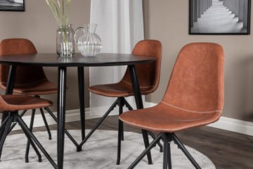 Balisa Matgrupp 115 cm Rund + 4 Ypas Matstolar - Möbler - Bord & matgrupp - Matgrupp