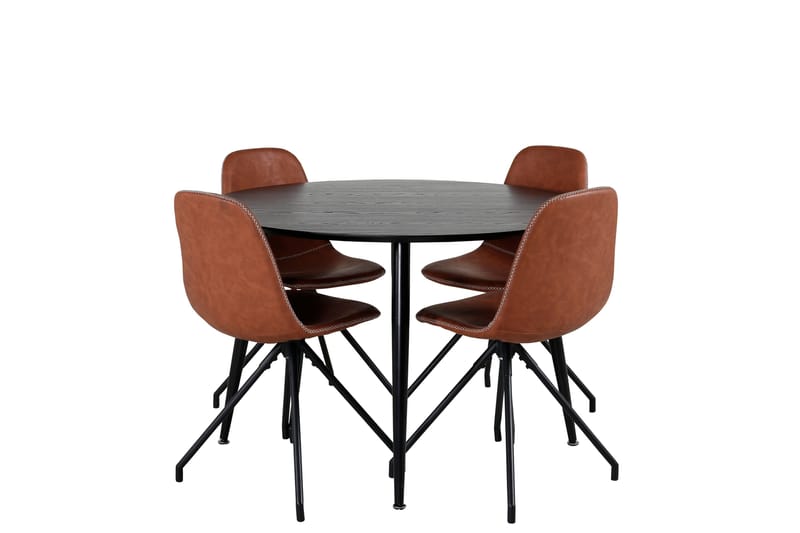 Balisa Matgrupp 115 cm Rund + 4 Ypas Matstolar - Möbler - Bord & matgrupp - Matgrupp