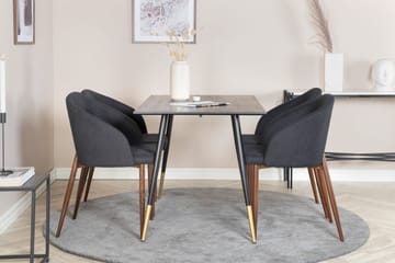 Balisa Matgrupp 120 cm + 4 st Kullersbro Matstolar - Möbler - Bord & matgrupp - Matgrupp