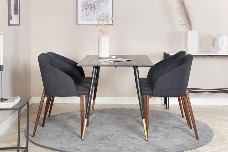 Balisa Matgrupp 120 cm + 4 st Kullersbro Matstolar - Möbler - Bord & matgrupp - Matgrupp