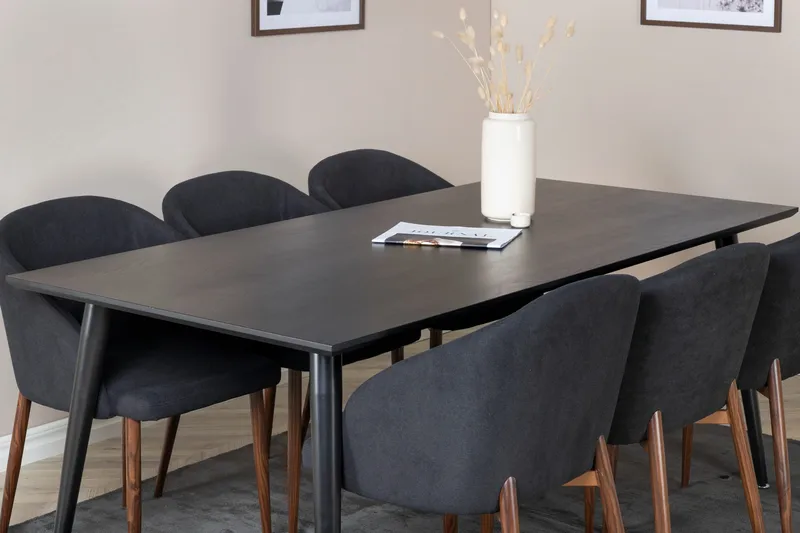 Balisa Matgrupp 180 cm + 6 st Kullersbro Matstolar - Möbler - Bord & matgrupp - Matgrupp