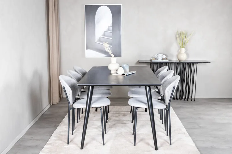 Balisa Matgrupp 180 cm + 6 st Moncoll Matstolar