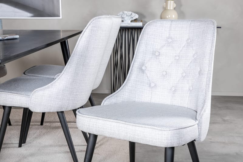 Balisa Matgrupp 180 cm + 6 st Valera Matstolar - Möbler - Bord & matgrupp - Matgrupp