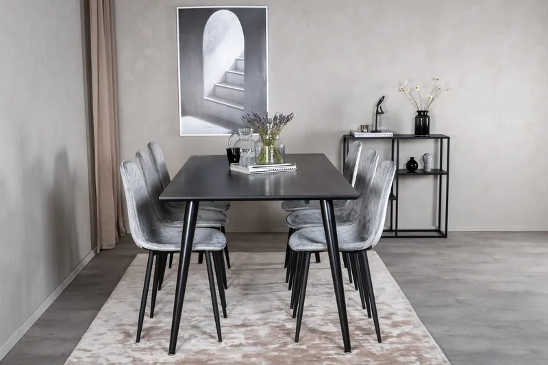 Balisa Matgrupp 180 cm + 6 st Ypas Matstolar - Möbler - Bord & matgrupp - Matgrupp