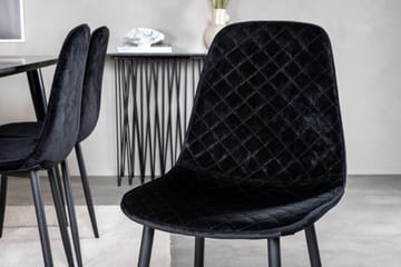 Balisa Matgrupp 180 cm inkl 6 Ypas Stolar - Svart - Möbler - Bord & matgrupp - Matgrupp