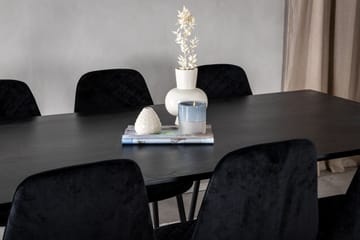 Balisa Matgrupp 180 cm inkl 6 Ypas Stolar - Svart - Möbler - Bord & matgrupp - Matgrupp