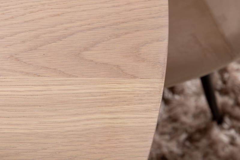 Biana Matgrupp 100 cm Rund inkl 4 Pontus Stolar - Beige/Svart - Möbler - Bord & matgrupp - Matgrupp