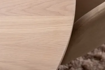 Biana Matgrupp 110 cm Rund inkl 4 Berita Stolar - Beige/Svart - Möbler - Bord & matgrupp - Matgrupp