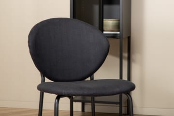 Biana Matgrupp 110 cm Rund inkl 4 Moncoll Stolar - Svart - Möbler - Bord & matgrupp - Matgrupp