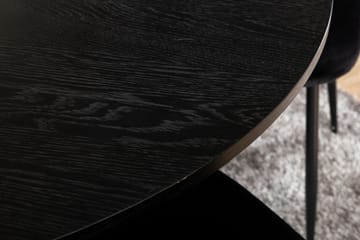 Biana Matgrupp 110 cm Rund inkl 4 Pontus Stolar - Svart - Möbler - Bord & matgrupp - Matgrupp