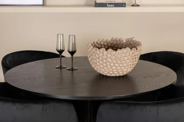 Bianca runt matbord med 4st Berit matstol - Möbler - Bord & matgrupp - Matgrupp