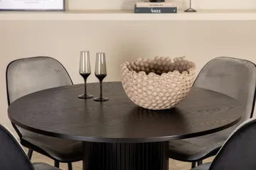 Bianca runt matbord med 4st Emma matstol - Möbler - Bord & matgrupp - Matgrupp