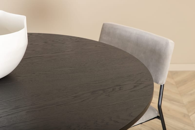 Bianca runt matbord med 4st Kenth matstol - Möbler - Bord & matgrupp - Matgrupp