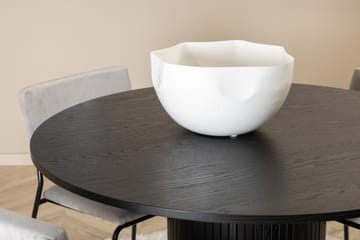 Bianca runt matbord med 4st Kenth matstol - Möbler - Bord & matgrupp - Matgrupp