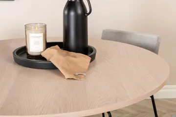 Bianca runt matbord med 4st Kenth matstol - Möbler - Bord & matgrupp - Matgrupp