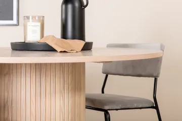 Bianca runt matbord med 4st Kenth matstol - Möbler - Bord & matgrupp - Matgrupp