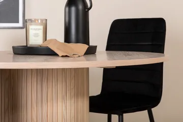 Bianca runt matbord med 4st Windu Lyx matstol - Möbler - Bord & matgrupp - Matgrupp