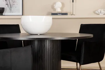 Bianca runt matbord med 4st Pippi matstol - Möbler - Bord & matgrupp - Matgrupp