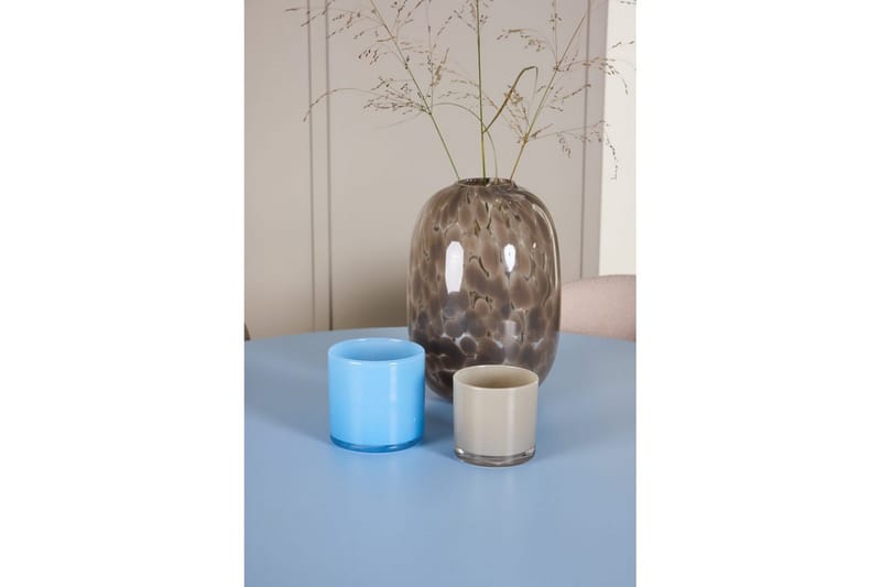 Matgrupp Bootcut Runt 110 cm Babyblå med 4st Astoria Stolar Beige - Beige - Möbler - Bord & matgrupp - Matgrupp