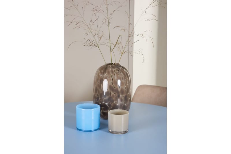 Matgrupp Bootcut Runt 110 cm Babyblå med 4st Night Stolar - Möbler - Bord & matgrupp - Matgrupp