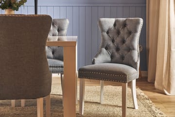 Cibus Matgrupp 180 cm inkl 6 Bergviken Stolar - Vit - Möbler - Bord & matgrupp - Matgrupp