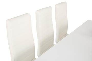 Cibus Matgrupp 180 cm med 6 Cibus Stol - Vit - Möbler - Bord & matgrupp - Matgrupp