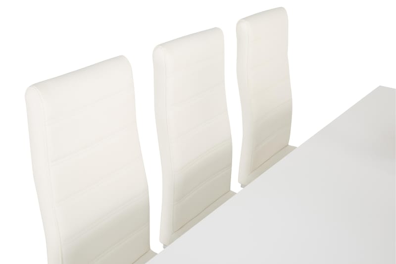 Cibus Matgrupp 180 cm med 6 Cibus Stol - Vit - Möbler - Bord & matgrupp - Matgrupp