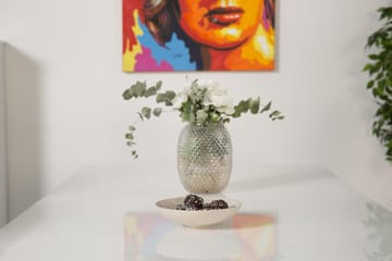 Cibus Matgrupp 180 cm med 6 Cibus Stol - Vit/Mörkgrå - Möbler - Bord & matgrupp - Matgrupp