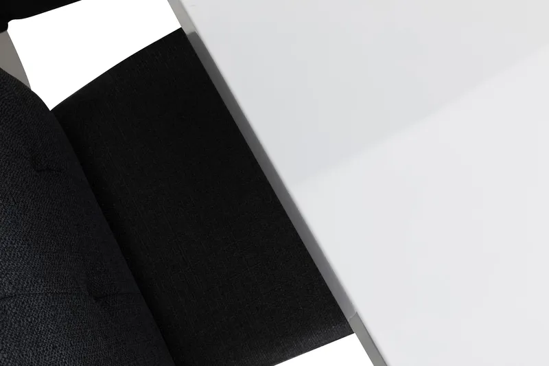 Cibus Matgrupp 180 cm med 6 Viktor Stol - Vit/Mörkgrå - Möbler - Bord & matgrupp - Matgrupp