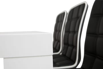 Cibus Matgrupp med 6 st Frida Stolar - Vit/Svart - Möbler - Bord & matgrupp - Matgrupp